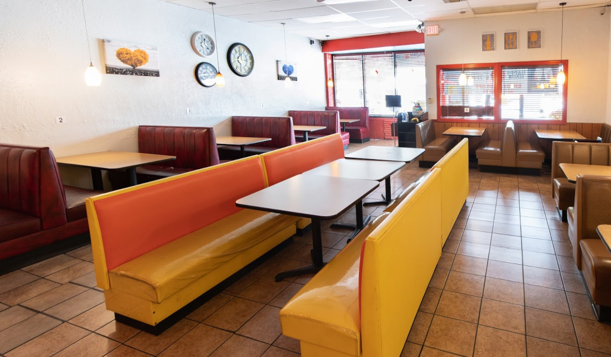Interior, main dining area